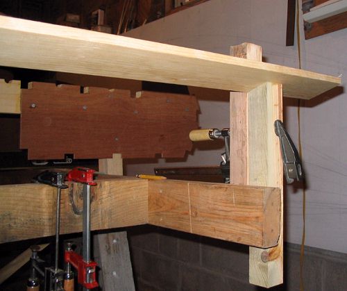 Stem uprights in two parts