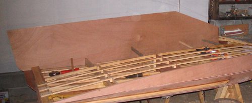 coaming at final shape