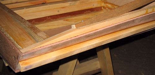 deck stringer at transom