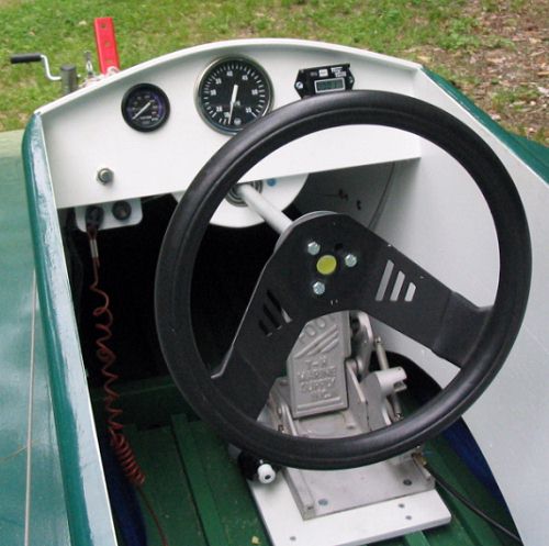from the driver's seat