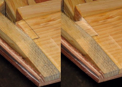 trim stem for deck stringer