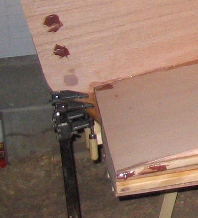 strengthen the tunnel plank overhang