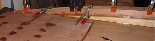 spray rail tapered to zero